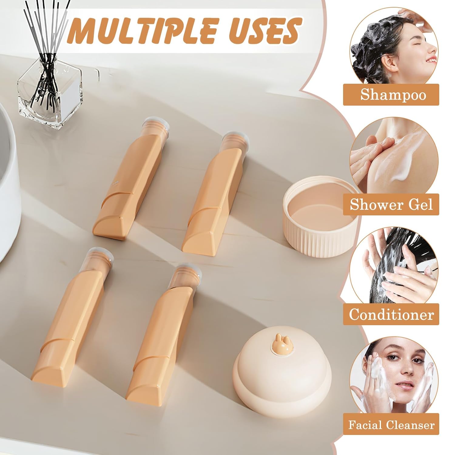 4 in 1 Refillable Container - Shop by DP