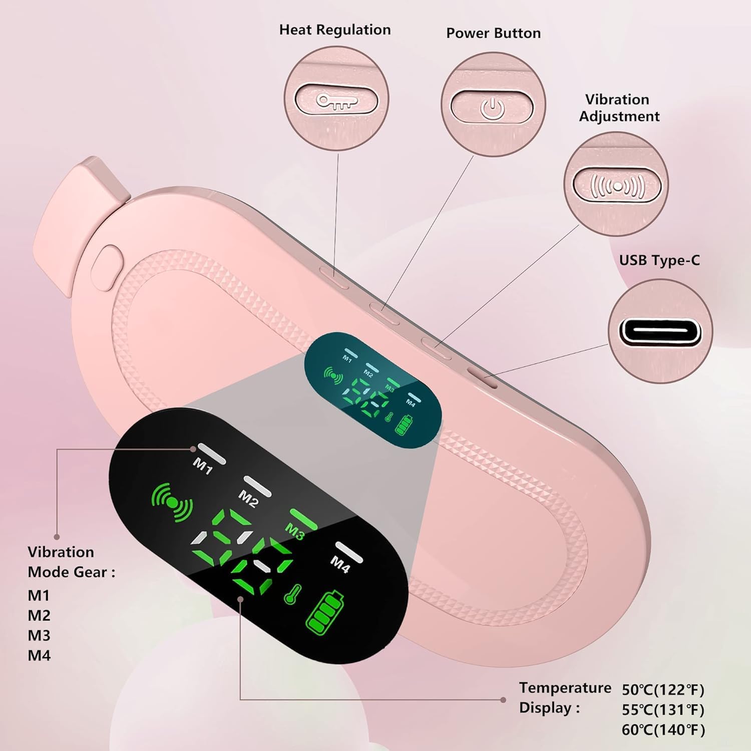Portable Cordless Heating Pad - Cramp Free Comfort Anywhere! - Shop by DP