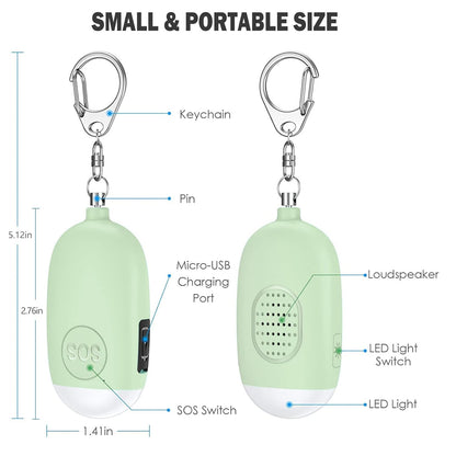 Self Defense Alarm Keychain – Your Personal Safety Guardian - Shop by DP